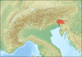 Friuli and Veneto region
